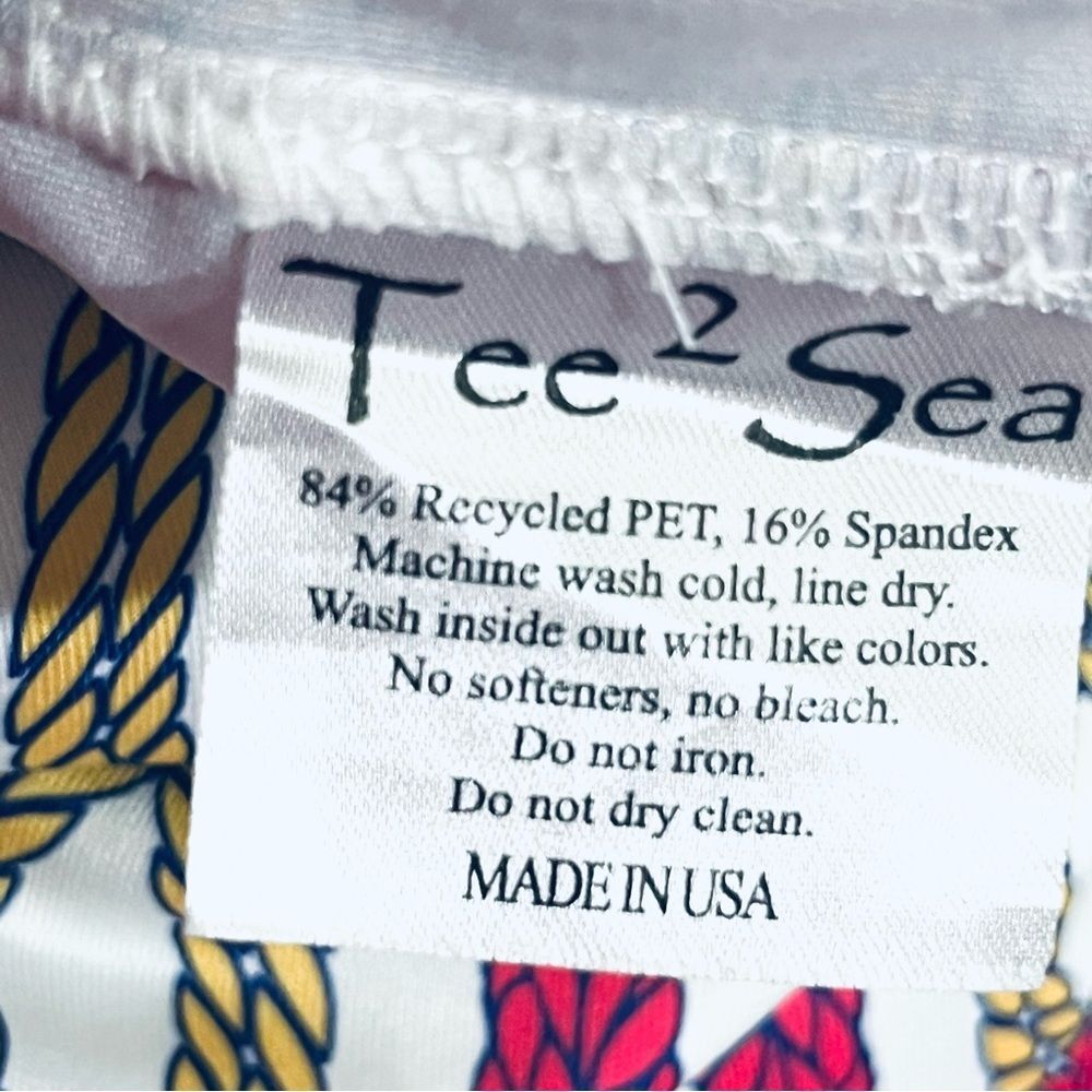 Tee 2 Sea Resort Golf Dress Earth/ Friendly Geo/Chain Pockets Made/US M - Picture 12 of 12